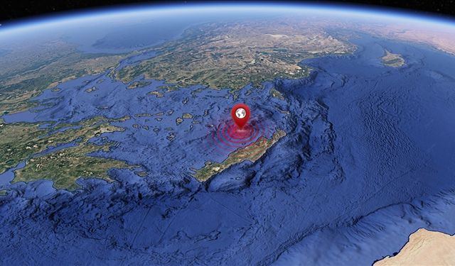 Girit Adası açıklarında 6,2 büyüklüğünde deprem