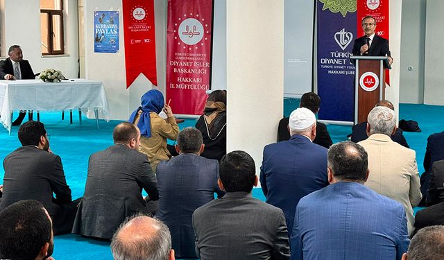 Hakkari'de kurban tanıtım toplantısı