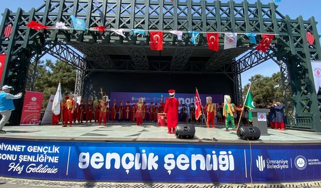 İstanbul'da gençlik şenliği coşkusu yaşandı