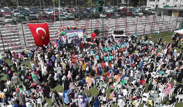 Kartal'da çocuklar şenlikte buluştu