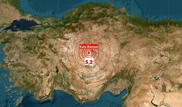Konya'da korkutan deprem