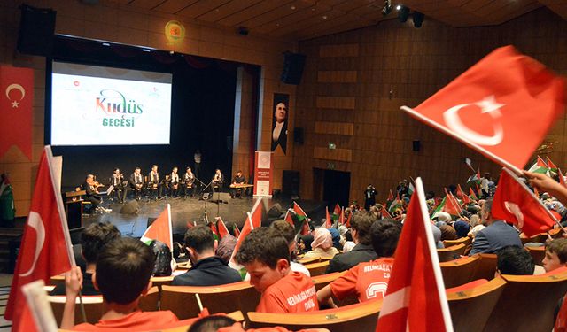 Müftülük "Kudüs Gecesi" ile gönülleri buluşturdu