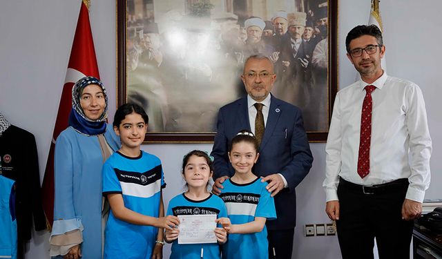 İlkokul öğrencilerinden Gazze'ye destek