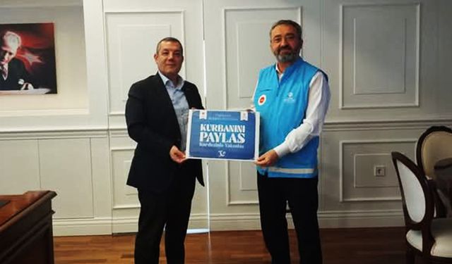 Polatlı Kaymakamı Bulacak, kurbanını TDV'ye emanet etti