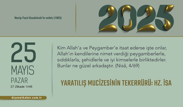 Yaratılış Mucizesinin Tekerrürü: Hz. İsa