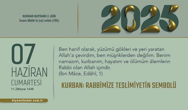 Kurban: Rabbimize Teslimiyetin Sembolü
