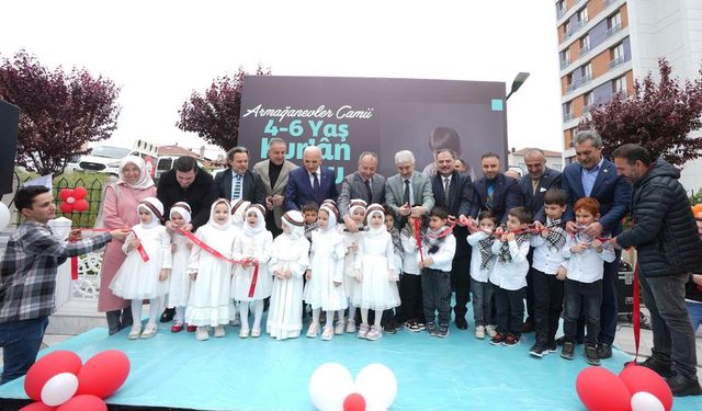 Ümraniye Armağanevler 4-6 Yaş Kur'an Kursu dualarla açıldı