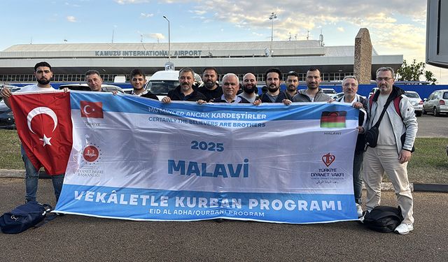 TDV heyeti kurban eti dağıtımı için Malavi'de
