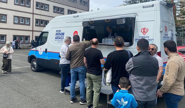 Türkiye Diyanet Vakfı Rize Şubesi’nden gönüllere dokunan hizmet