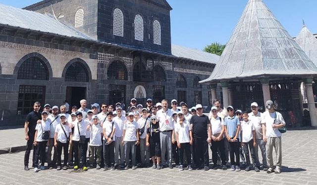 Ereğlili genç hafızlar Diyarbakır Ulu Camii'nde