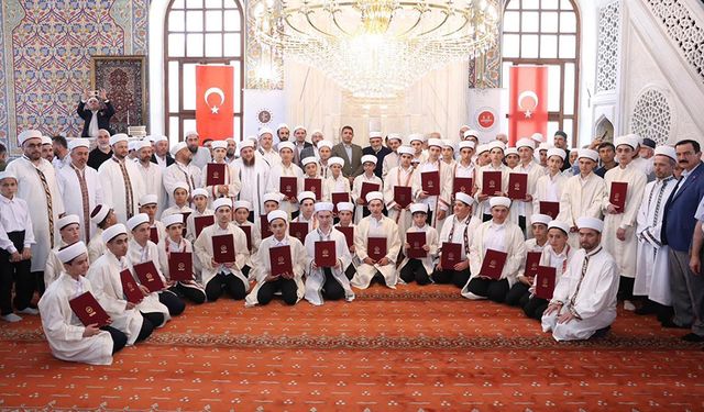 Düzce'de 41 Hafız icazet aldı