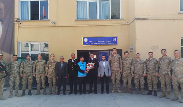Jandarma'nın kuruluş yıl dönümünde şehitler unutulmadı