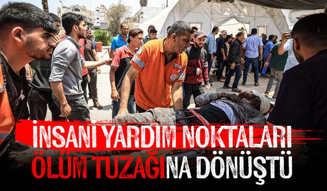 İşgalciler, abluka ve insani yardım noktalarına saldırılarla Gazze'deki soykırımı derinleştiriyor