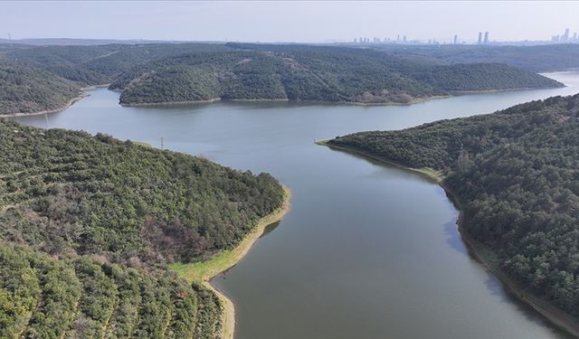 İstanbul'da barajların doluluk oranı yüzde 70'in altına düştü