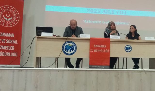 Karaman'da "Bir Yetime Aile Olmak" paneli