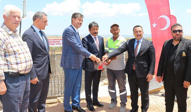Kırşehir Adalet Camii'nin temeli atıldı