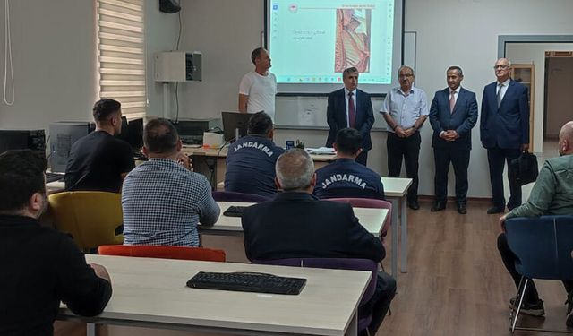 Elmadağ'da kurban kesim kursu düzenlendi