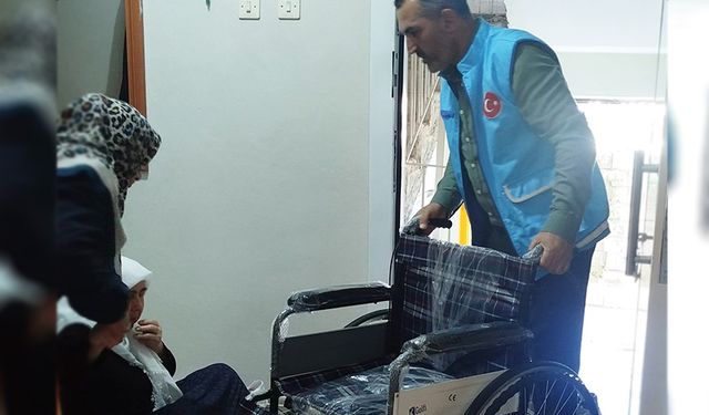 Adıyaman'da engelli bireyler unutulmuyor