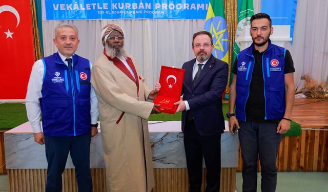 TDV, Etiyopya’da vekaletle kurban programı bilgilendirme toplantısı gerçekleştirdi