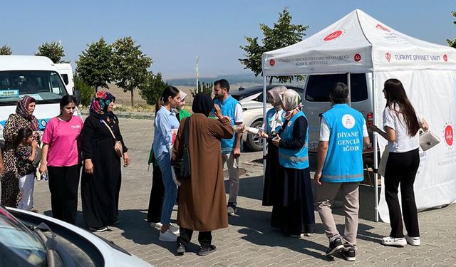 Iğdır'da YKS'ye giren gençler yalnız bırakılmadı