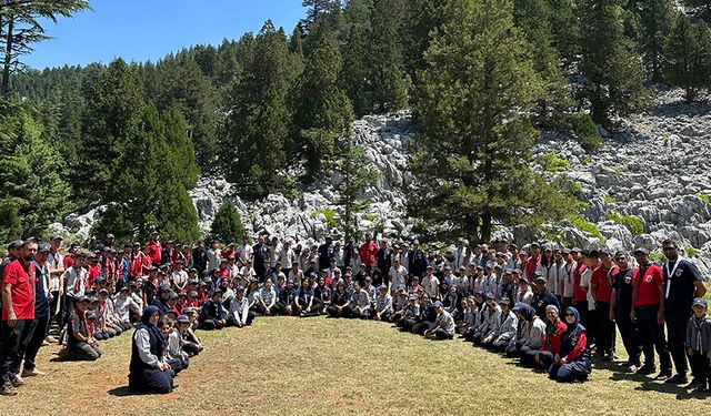 Osmaniye'de izciler, Aladağ kampında