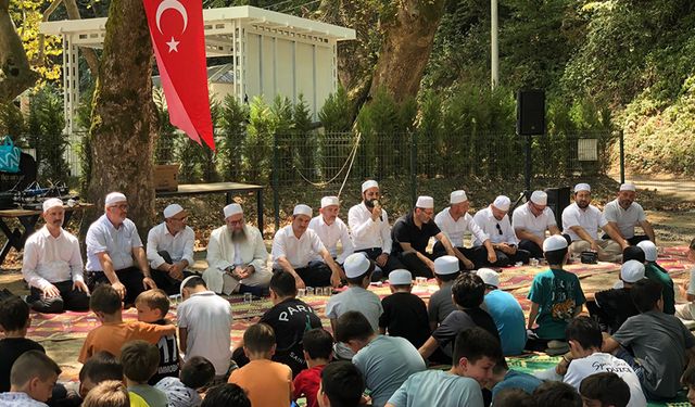 Düzce'de yağmur duası yapıldı