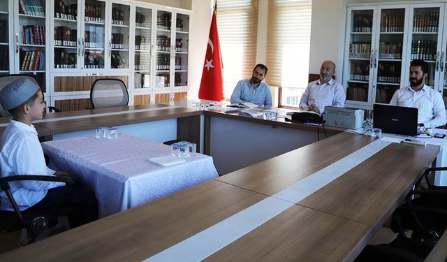 Sakarya'da hafızlık tespit sınavı tamamlandı