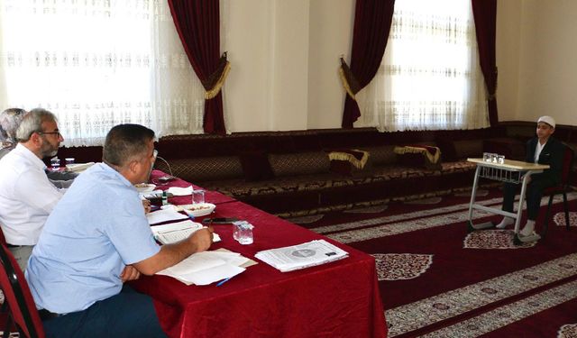 Mersin'de hafızlık tespit sınavı gerçekleştirildi