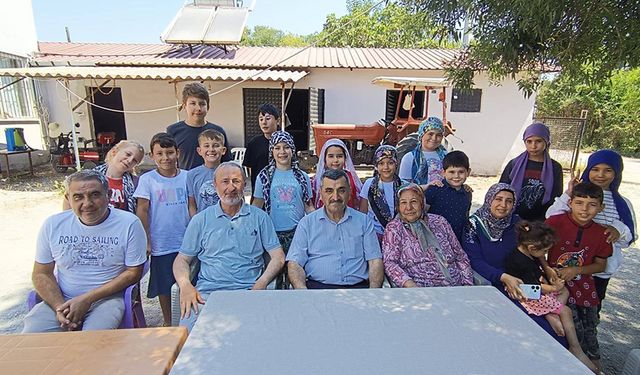 Ortaca'da Yaz Kur’an Kursu öğrencilerinden anlamlı ziyaret