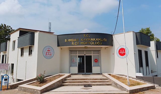 Sumbas İlçe Müftülüğü yeni hizmet binasına taşındı