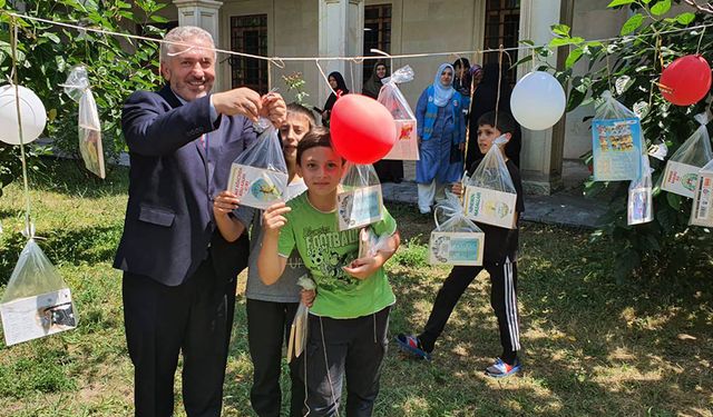 Trabzon'da "ağaçlar kitap açtı"