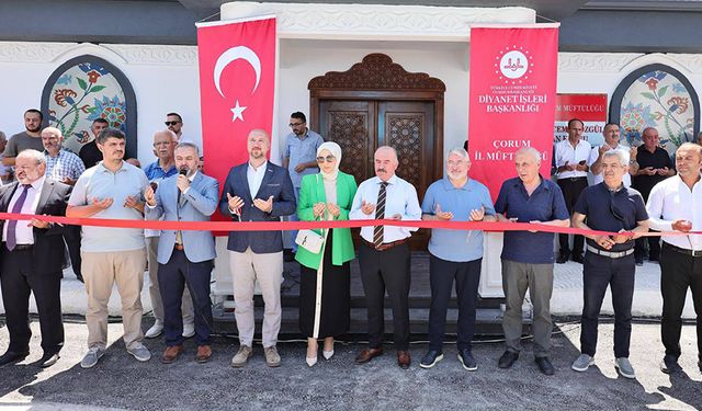 Çorum Zuhal-Cemal Özgül Kur’an Kursu dualarla açıldı