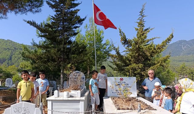 Yaz Kur’an Kursu öğrencilerinden vefa ziyareti