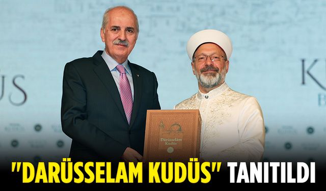 Diyanet İşleri Başkanlığı "Darüsselam Kudüs" eseri tanıtıldı