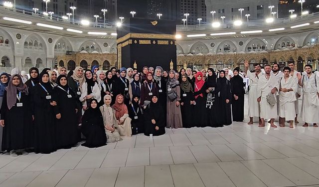 Diyanet Gençlik Bilgi Yarışması'nın kazananları umrede