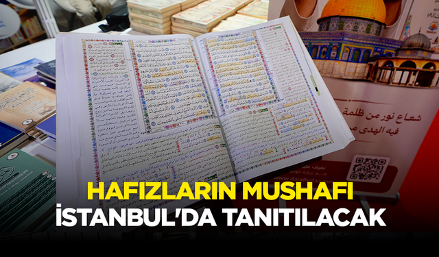 Filistinli mahkumun hazırladığı "Hafızların Mushafı" İstanbul'da tanıtılacak