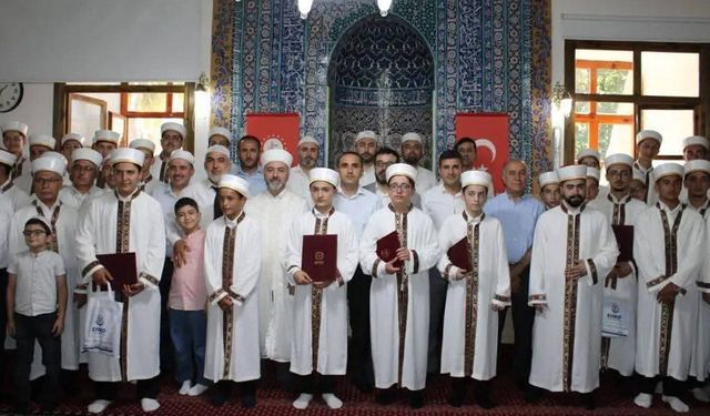 İskilip'te 44 Hafız icazet aldı