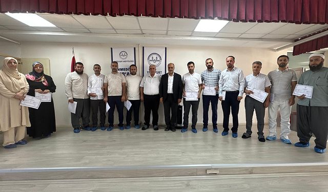 Malatya'da sertifika töreni