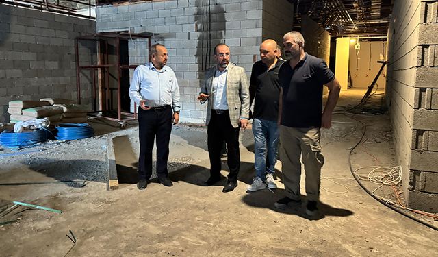 Yenişehir TDV Yurdu'nun inşası sürüyor