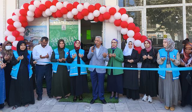 Adıyaman'da "İyilik Atölyesi" açıldı
