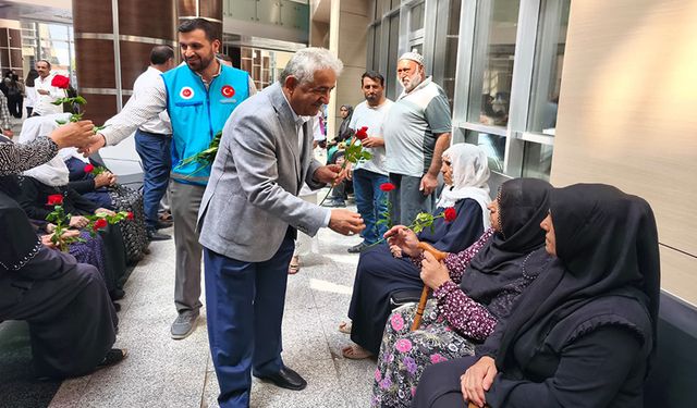 Adıyaman'da hastalara Mevlid-i Nebi ziyareti