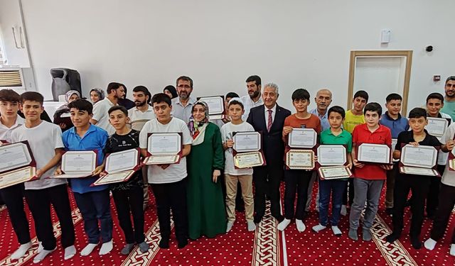 Adıyaman'da 31 hafız mezun oldu