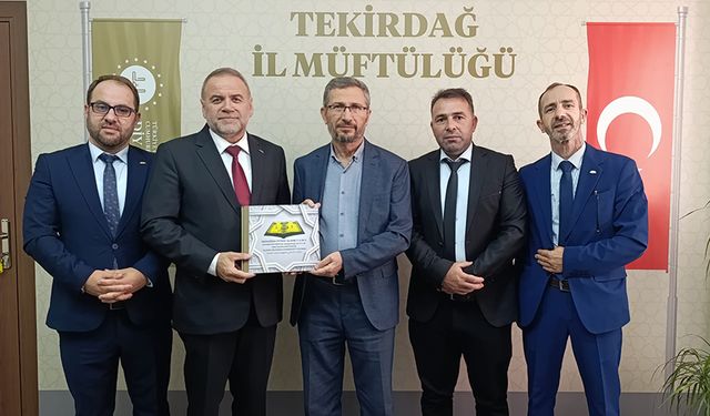 Balkan müftülerinden Tekirdağ'a ziyaret