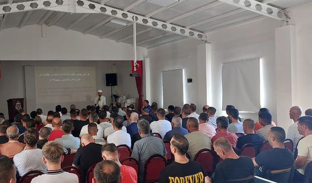 Bozüyük Cezaevinde Mevlid-i Nebi coşkusu