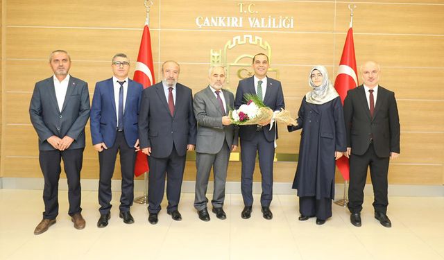 Çankırı Valisi Taşolar'a Mevlid-i Nebi ziyareti