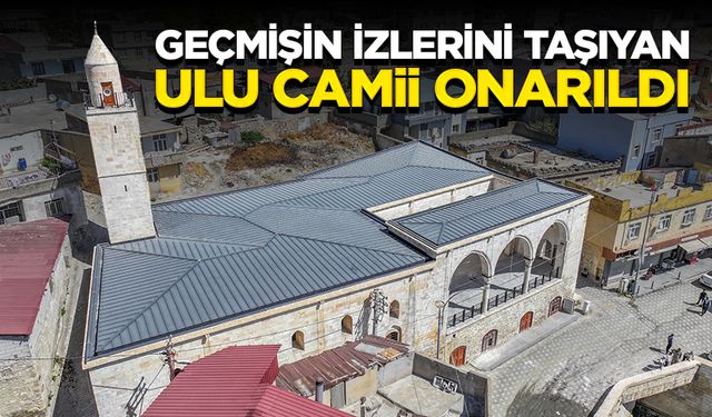 Diyarbakır'da geçmişin izlerini taşıyan Ulu Camii onarıldı