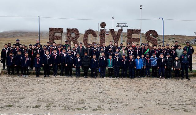 Kayseri Diyanet İzcilik Spor Kulübü Erciyes Kampı tamamladı