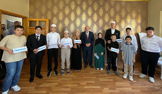 Giresun'da Kur’an bülbülleri birincilik için ter döktü