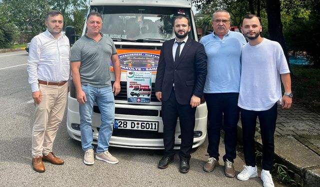 Görele'de Mevlid-i Nebi'ye özel ücretsiz ulaşım