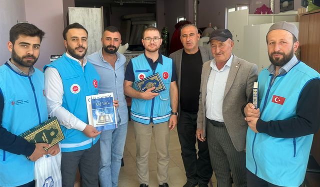 Gürpınar'da esnafa "Ahilik Haftası" ziyareti